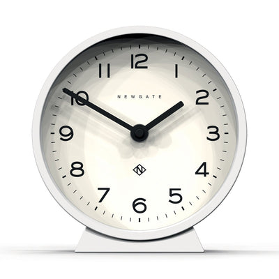 product image for m mantel clock in white design by newgate 1 5