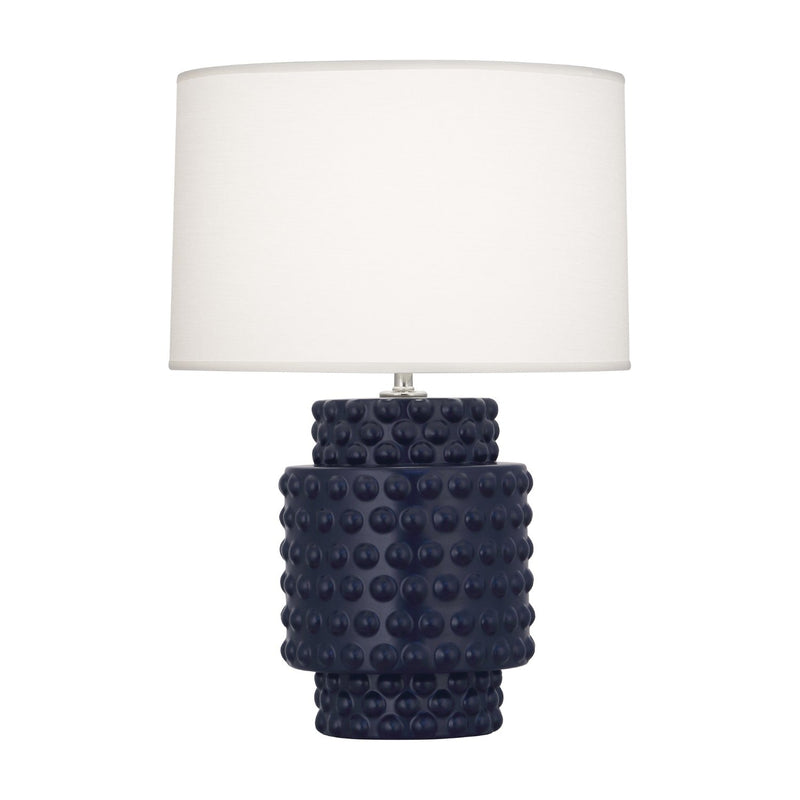 media image for matte midnight blue dolly accent lamp by robert abbey ra mmb09 1 27