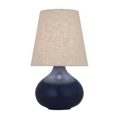 product image of matte midnight blue june accent lamp by robert abbey ra mmb91 1 563