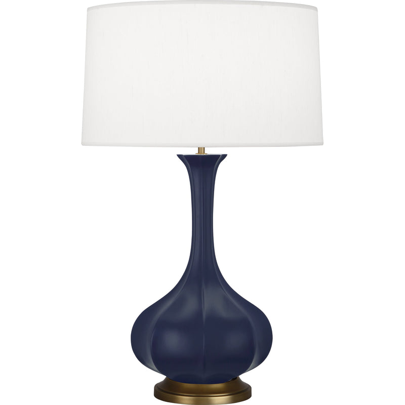 media image for pike 32 75h x 11 5w table lamp by robert abbey 18 241