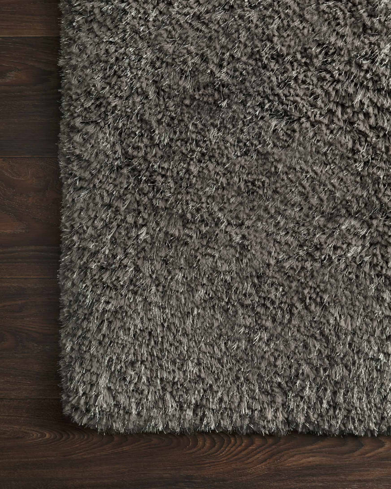 media image for Mila Shag Rug in Charcoal by Loloi II 276
