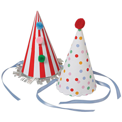 product image of spots stripes party hats by meri meri mm 114139 1 556