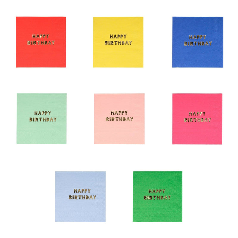 media image for happy birthday small napkins by meri meri mm 132958 1 291