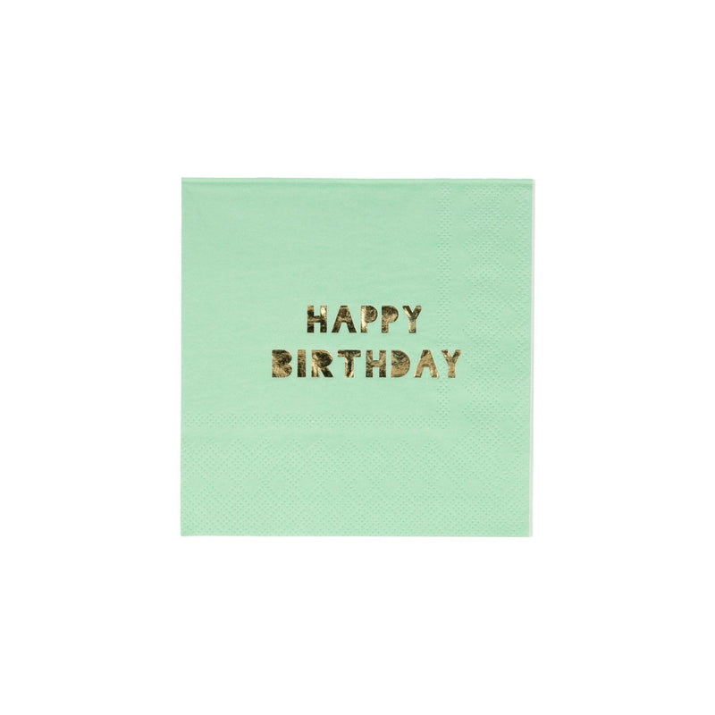 media image for happy birthday small napkins by meri meri mm 132958 6 249