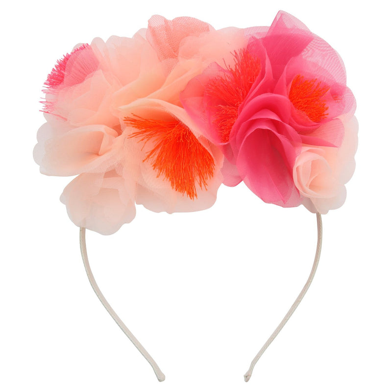 media image for pink floral headband by meri meri mm 185104 1 230