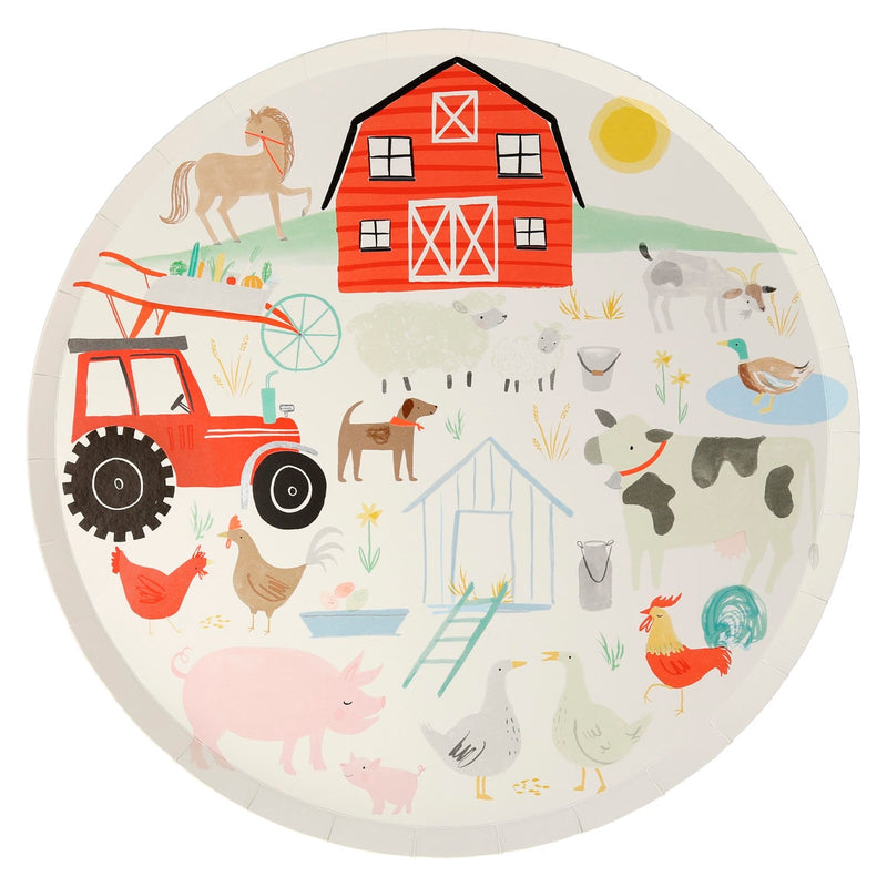 media image for on the farm partyware by meri meri mm 203375 2 292
