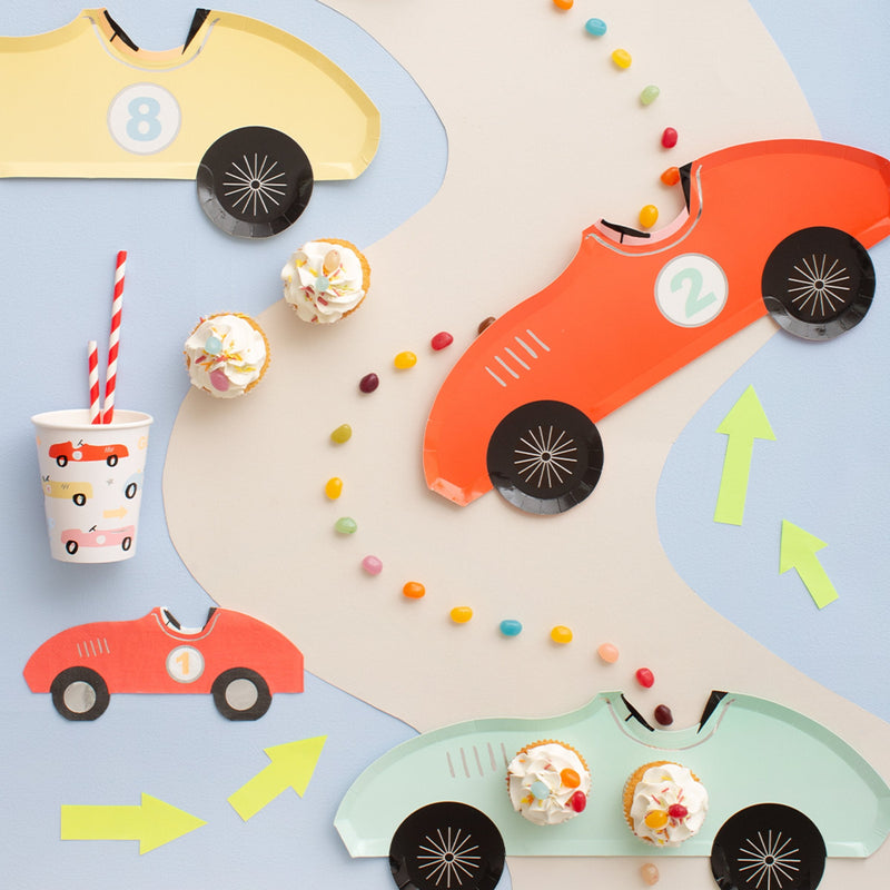media image for race car partyware by meri meri mm 267736 1 20