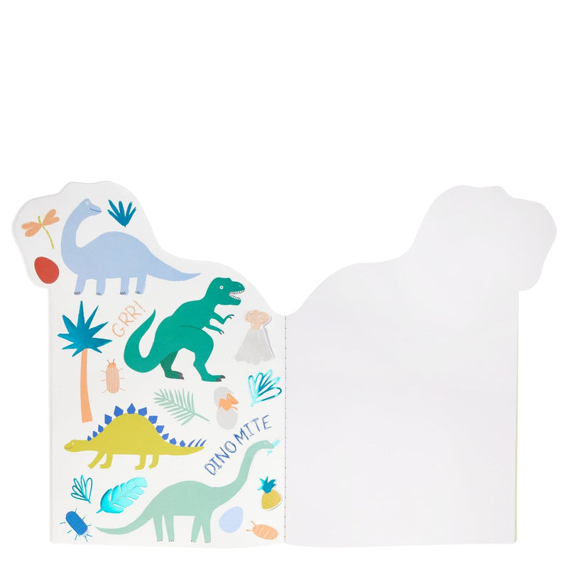 media image for dinosaur sticker sketchbook by meri meri mm 205597 6 24