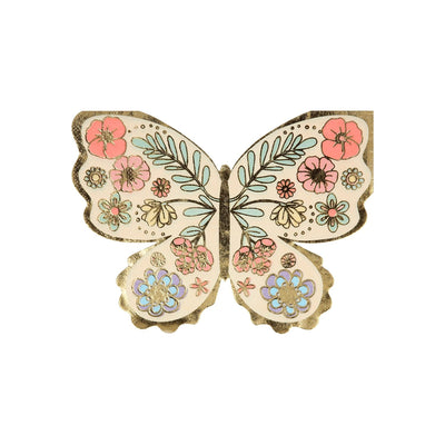 product image of floral butterfly partyware by meri meri mm 206038 1 520