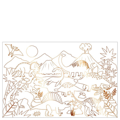 product image for dinosaur kingdom coloring posters by meri meri mm 206218 2 55