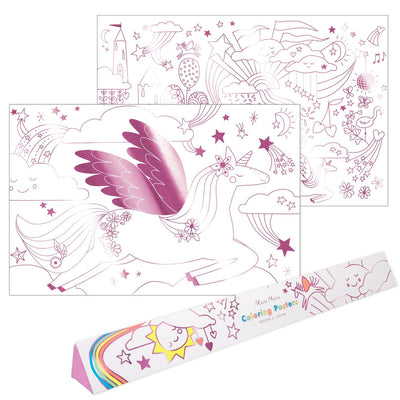 product image for unicorn coloring pages by meri meri mm 206623 1 99
