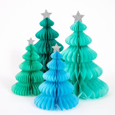 product image for forest honeycomb decorations by meri meri mm 210511 6 78