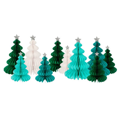 product image for forest honeycomb decorations by meri meri mm 210511 1 49