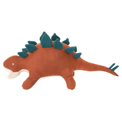 product image of large stegosaurus knitted toy by meri meri mm 211096 1 599