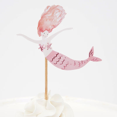 product image for mermaid partyware by meri meri mm 215488 14 64