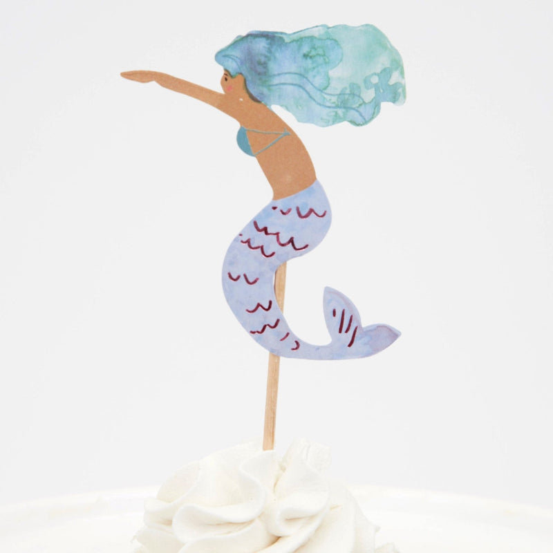 media image for mermaid partyware by meri meri mm 215488 16 268