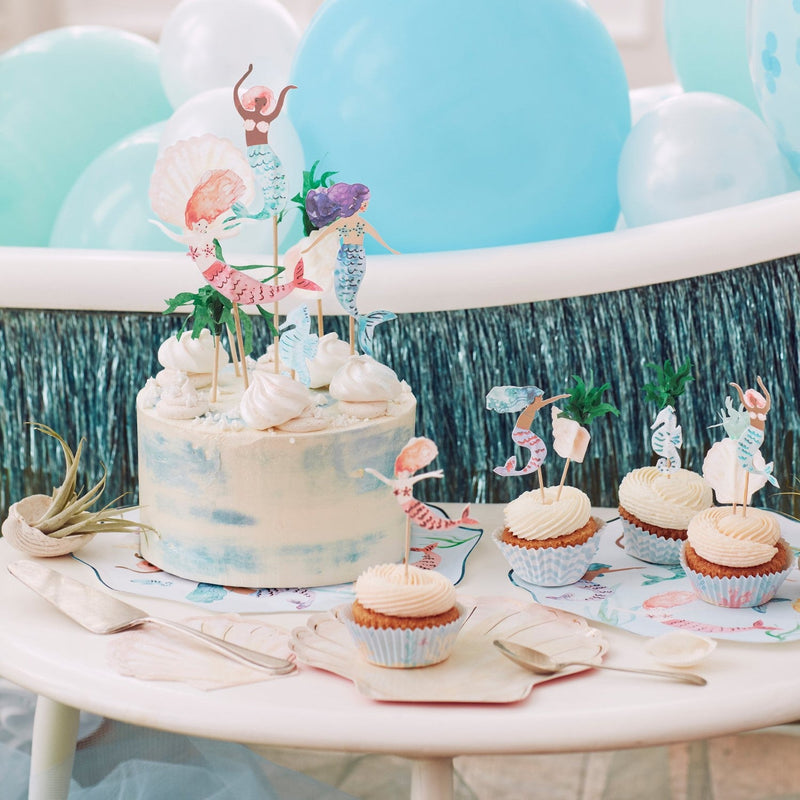media image for mermaid partyware by meri meri mm 215488 18 299