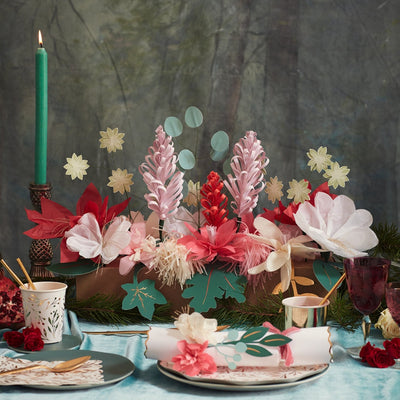 product image for hazel gardiner winter floral centerpiece by meri meri mm 215614 2 43
