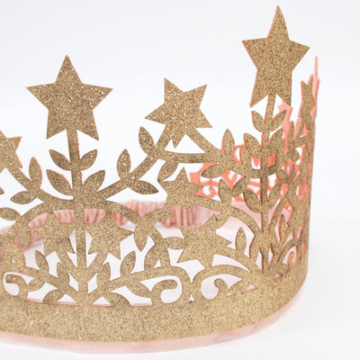 product image for glitter fabric star crown by meri meri mm 217126 4 59