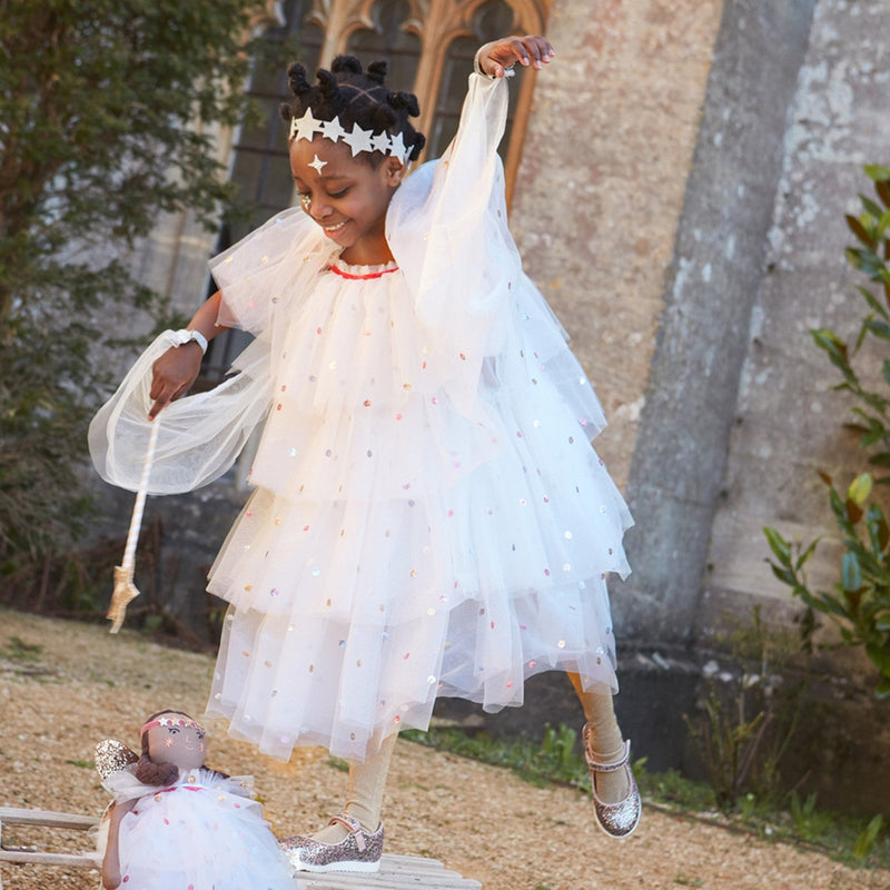 media image for florence sequin tulle angel doll by meri meri mm 217261 4 280