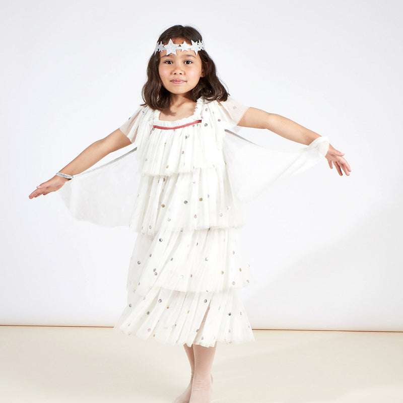 media image for sequin tulle angel costume by meri meri mm 217549 2 29