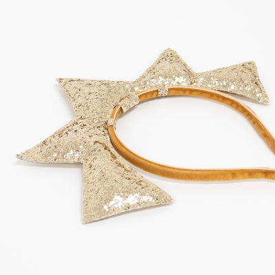 product image for gold puffy star headband by meri meri mm 217954 3 30