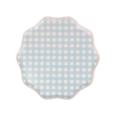 product image for pastel gingham partyware by meri meri mm 218593 19 25