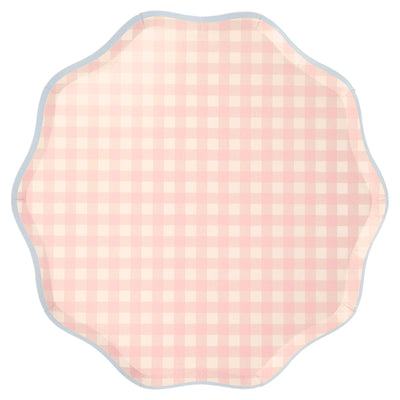 product image for pastel gingham partyware by meri meri mm 218593 9 89