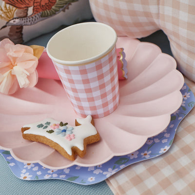 product image for pastel gingham partyware by meri meri mm 218593 28 31