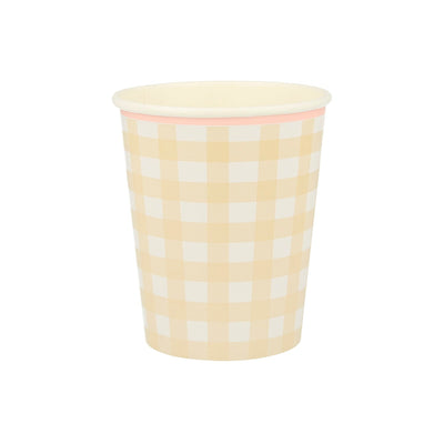 product image for pastel gingham partyware by meri meri mm 218593 6 51