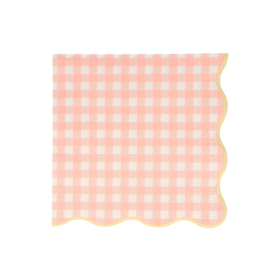 product image for pastel gingham partyware by meri meri mm 218593 14 15