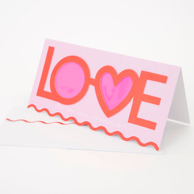 product image for valentine glasses cards by meri meri mm 218818 5 11