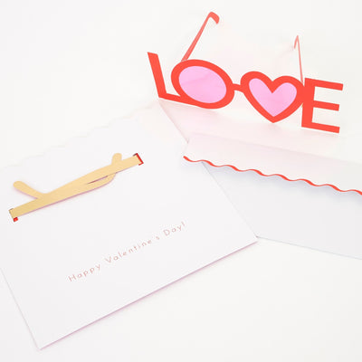 product image for valentine glasses cards by meri meri mm 218818 6 13