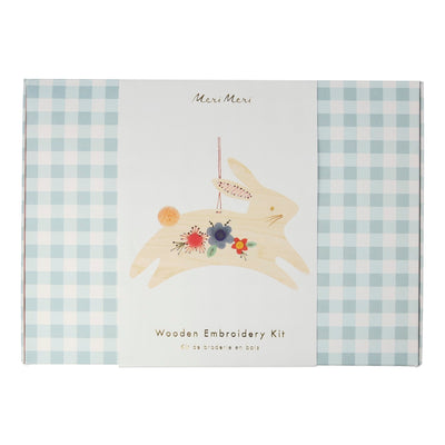 product image for bunny embroidery kit by meri meri mm 221670 2 97