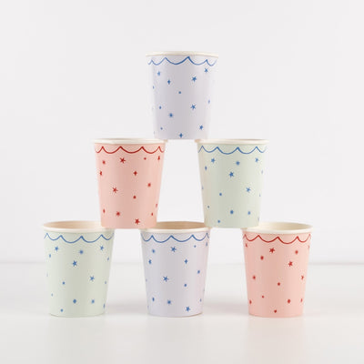 product image for star pattern partyware by meri meri mm 222399 1 50
