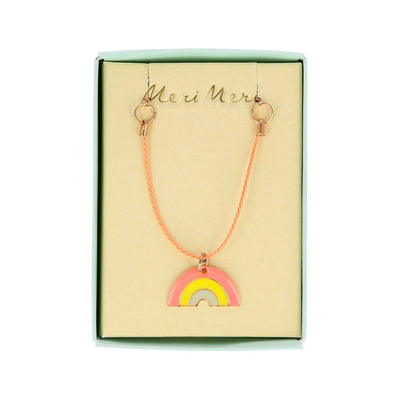 product image for enamel rainbow necklace by meri meri mm 223110 2 36
