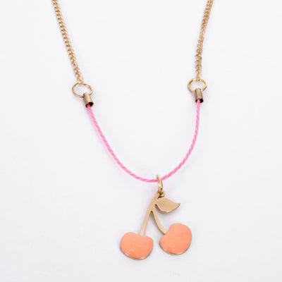 product image of enamel cherries necklace by meri meri mm 223128 1 517