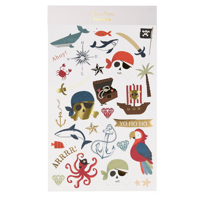 product image of pirate tattoo sheets by meri meri mm 223632 1 590