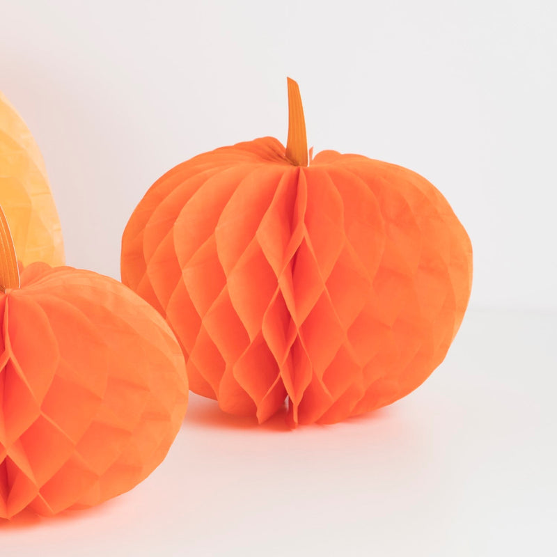 media image for honeycomb pumpkins by meri meri mm 223929 3 287