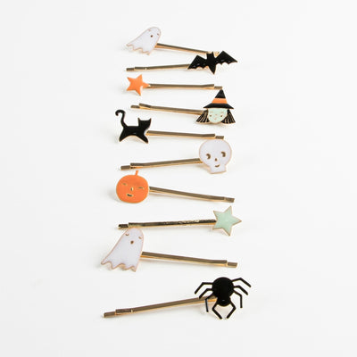 product image of enamel halloween hair slides by meri meri mm 224019 1 516