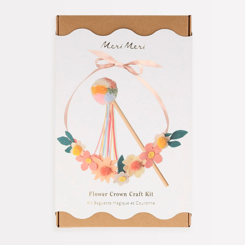 media image for flower crown craft kit by meri meri mm 225981 1 249