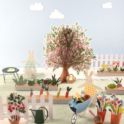 product image of bunny paper play garden by meri meri mm 267628 1 568