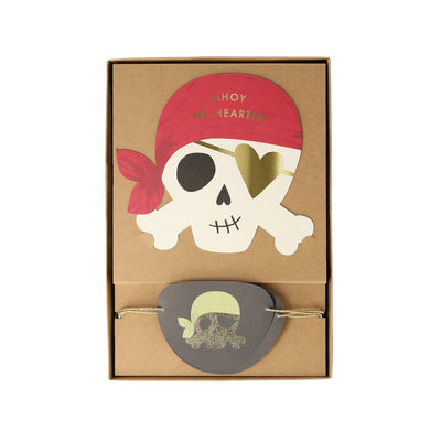 product image of pirate valentine cards set by meri meri mm 267655 1 52