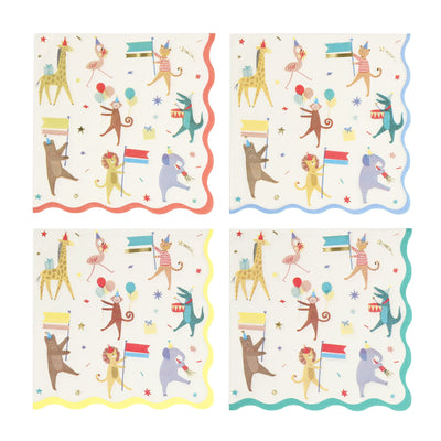 product image for animal parade partyware by meri meri mm 267376 3 32