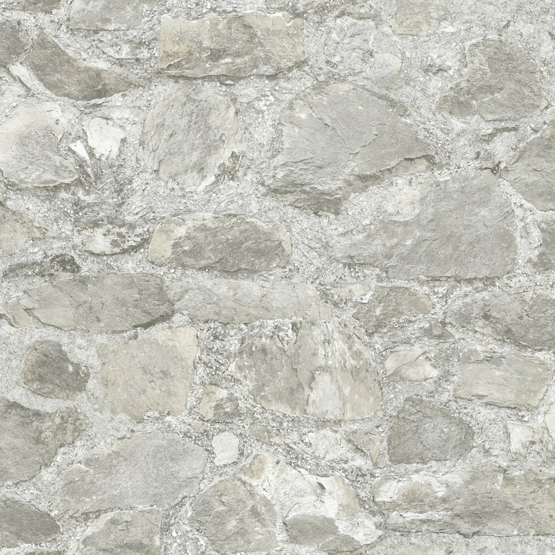 media image for Field Stone Wallpaper in Taupe from the Mediterranean Collection by York Wallcoverings 211