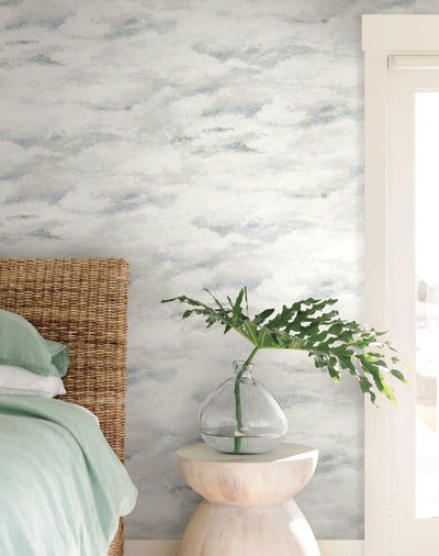 product image for Plein Air Wallpaper in Beige/Gray from the Mediterranean Collection by York Wallcoverings 45