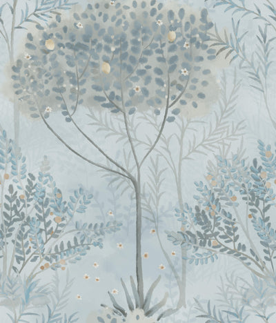 product image of sample orchard wallpaper in blue gray from the mediterranean collection by york wallcoverings 1 590