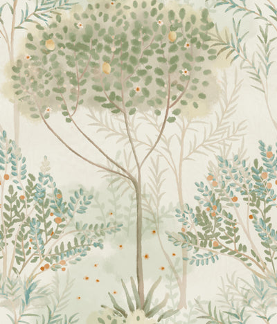 product image of Orchard Wallpaper in Beige from the Mediterranean Collection by York Wallcoverings 577
