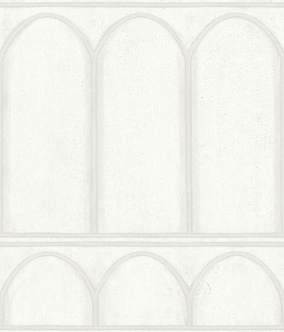 product image of sample arches wallpaper in white pearl from the mediterranean collection by york wallcoverings 1 555