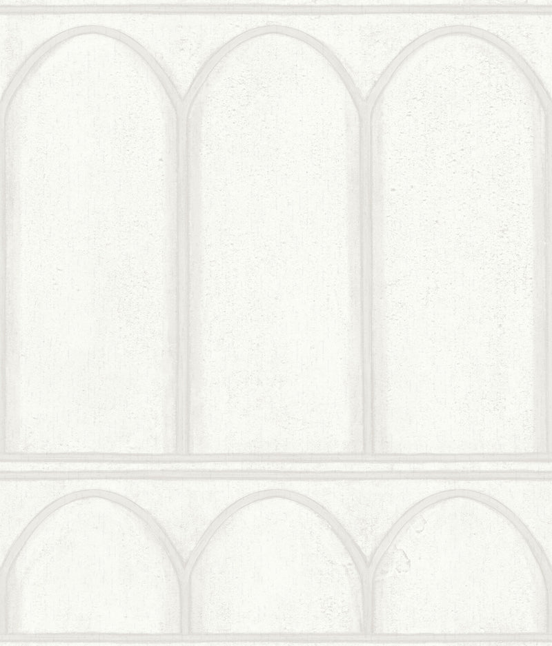 media image for sample arches wallpaper in white pearl from the mediterranean collection by york wallcoverings 1 225